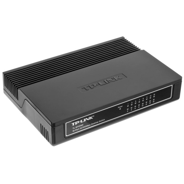 TP-Link TL-SF1016D Switch 16 ports 10/100 Mbps TP-Link TL-SF1016D Switch 16 ports 10/100 Mbps