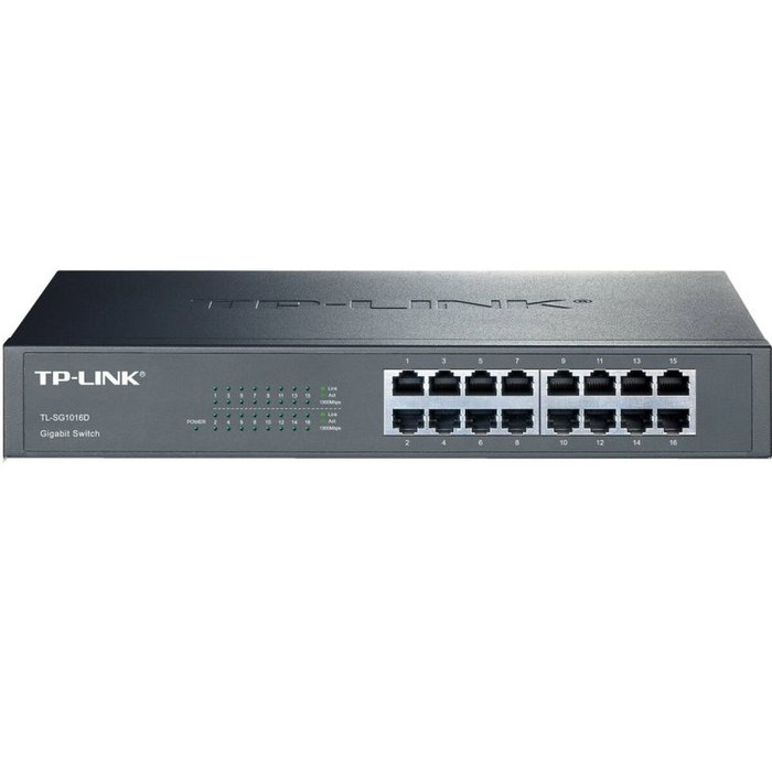 TP-Link TL-SG1016D Switch Gigabit 16 ports Noir