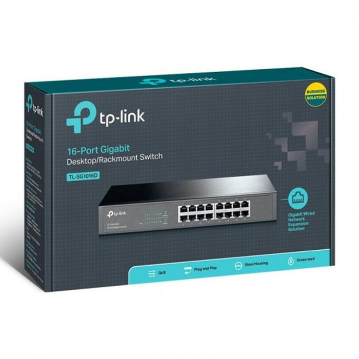 TP-Link TL-SG1016D Switch Gigabit 16 ports Noir