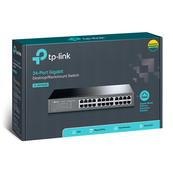 TP-Link TL-SG1024D Switch Gigabit Ethernet 24 ports