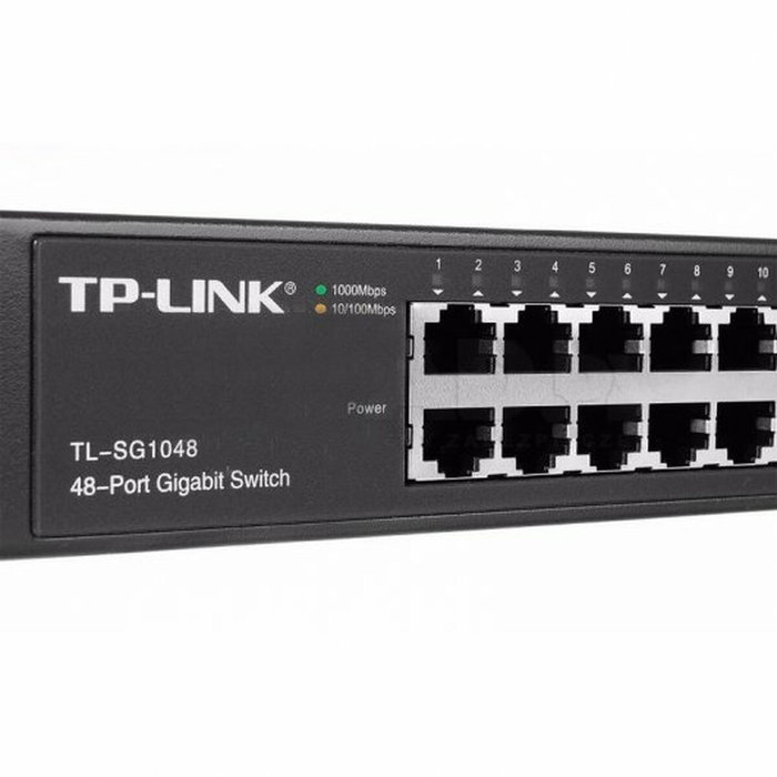 TP-Link TL-SG1048 Switch Ethernet Gigabit 48 ports Noir TP-Link TL-SG1048 Switch Ethernet Gigabit 48 ports Noir