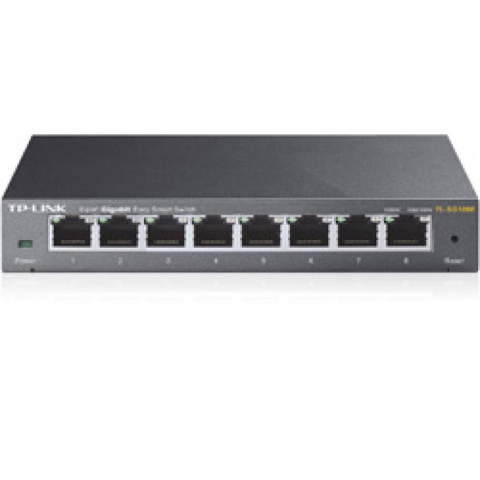 TP-Link Switch Ethernet Géré 8 Ports Gigabit TL-SG108E