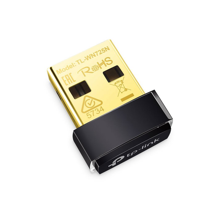 Adapteur réseau TP-Link Nano TL-WN725N Noir 150 Mbit/s