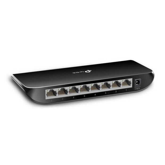 TP-Link Switch Gigabit TL-SG1008D 8 ports 10/100/1000 Desktop TP-Link Switch Gigabit TL-SG1008D 8 ports 10/100/1000 Desktop