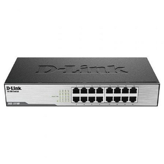 D-Link DES-1016D Switch 16 ports 10/100 Mbps Noir
