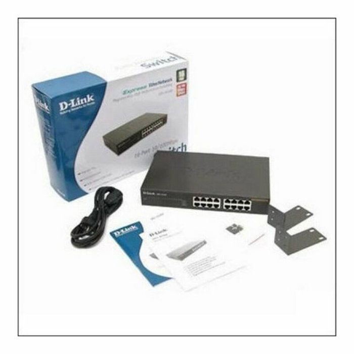 D-Link DES-1016D Switch 16 ports 10/100 Mbps Noir
