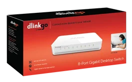 D-Link GO-SW-8G Switch 8 ports Gigabit