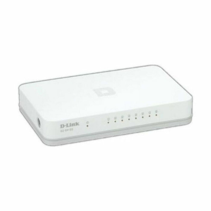 D-Link GO-SW-8G/E Switch commutateur réseau non géré 8 ports Gigabit blanc D-Link GO-SW-8G/E Switch commutateur réseau non géré 8 ports Gigabit blanc