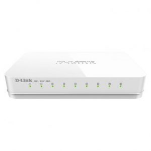 D-Link GO-SW-8G Switch Gigabit 8 Ports 10/100/1000, Bureau, EEE, Sans Ventilateur, Vert D-Link GO-SW-8G Switch Gigabit 8 Ports 10/100/1000, Bureau, EEE, Sans Ventilateur, Vert