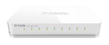 D-Link GO-SW-8G Switch Gigabit 8 Ports 10/100/1000, Bureau, EEE, Sans Ventilateur, Vert D-Link GO-SW-8G Switch Gigabit 8 Ports 10/100/1000, Bureau, EEE, Sans Ventilateur, Vert