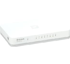 D-Link GO-SW-8G Switch Gigabit 8 Ports 10/100/1000, Bureau, EEE, Sans Ventilateur, Vert D-Link GO-SW-8G Switch Gigabit 8 Ports 10/100/1000, Bureau, EEE, Sans Ventilateur, Vert