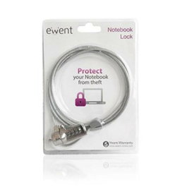 Ewent EW1241 Câble de sécurité avec combinaison 4 chiffres 1,5 m