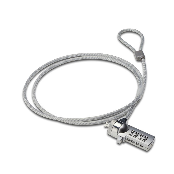 Ewent EW1241 Câble de sécurité pour ordinateur portable à combinaison numérique Ewent EW1241 Câble de sécurité pour ordinateur portable à combinaison numérique