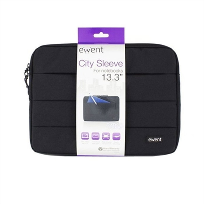 Ewent EW2520 City Sleeve Housse pour ordinateur portable 13,3 pouces Noir Ewent EW2520 City Sleeve Housse pour ordinateur portable 13,3 pouces Noir