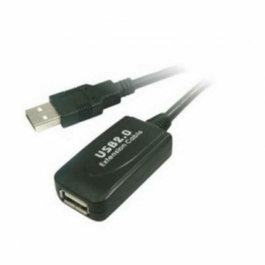Nanocable Câble Amplificateur USB 2.0 Prolongateur 5 mètres Mâle/Femelle Noir