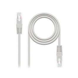 Nanocable 10.20.0115 Câble Réseau RJ45 UTP Cat5e, 15m, Gris