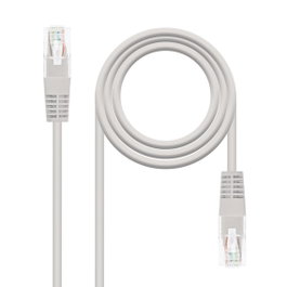 Nanocable LATIGUILLO Câble Réseau RJ45 UTP Cat.6 1 Mètre Gris