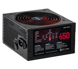 Nox NX650 Alimentation PC ATX 650W 80 Plus Efficacité 87% Ventilateur 140mm Silencieux