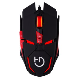 Hiditec Micrurus Souris Gaming Laser 8100 DPI USB Type A Noir Rouge