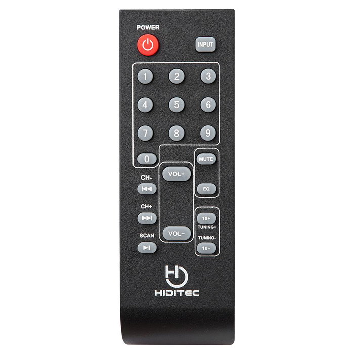 Hiditec H400 Altavoces 2.1 Multimedia 80W Bluetooth USB Lecteur SD Radio FM