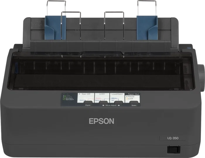 Epson LQ-350 Imprimante matricielle 24 aiguilles, USB, Parallèle, Série, Noir/Gris de série Epson LQ-350 Imprimante matricielle 24 aiguilles, USB, Parallèle, Série, Noir/Gris de série