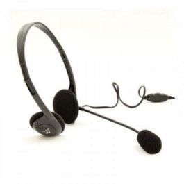 Ewent EW3563 Casque avec Microphone Noir