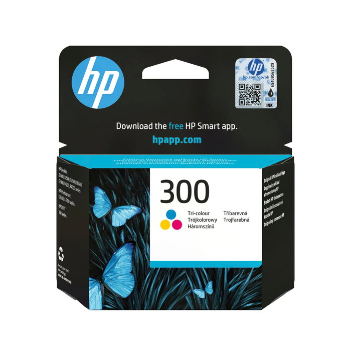 HP 300 Cartouche d'encre trois couleurs CC643EE