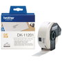 Brother DK-11201 Rouleau d'étiquettes adhésives - Noir sur blanc, 29 x 90 mm, 400 étiquettes, compatibles étiqueteuses QL