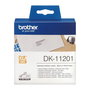 Brother DK-11201 Rouleau d'étiquettes adhésives - Noir sur blanc, 29 x 90 mm, 400 étiquettes, compatibles étiqueteuses QL