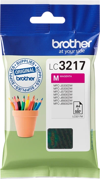 Brother LC3217M Cartouche d'encre Magenta