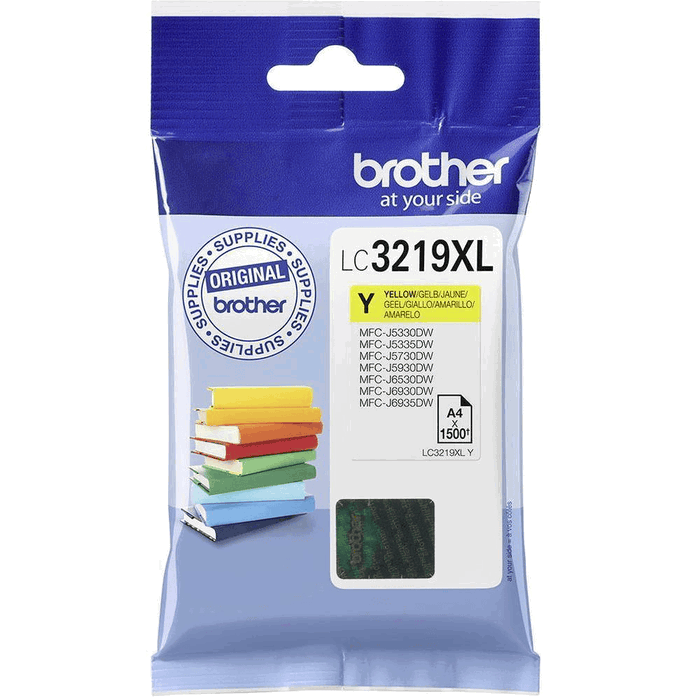 Brother LC3219XLY Cartouche d'encre Jaune XL