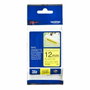 Brother TZeS-631 Ruban super adhésif 12 mm x 8 m Jaune/Noir