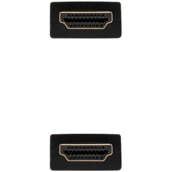 Nanocable Câble HDMI Macho-Macho 1.8 m Noir - Haute Vitesse avec Ethernet 4K et Audio Retour