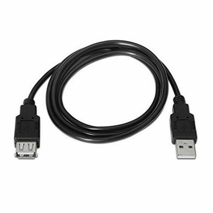 Câble de Rallonge TooQ FS20200M-B 1,8 m USB Noir 1,8 m