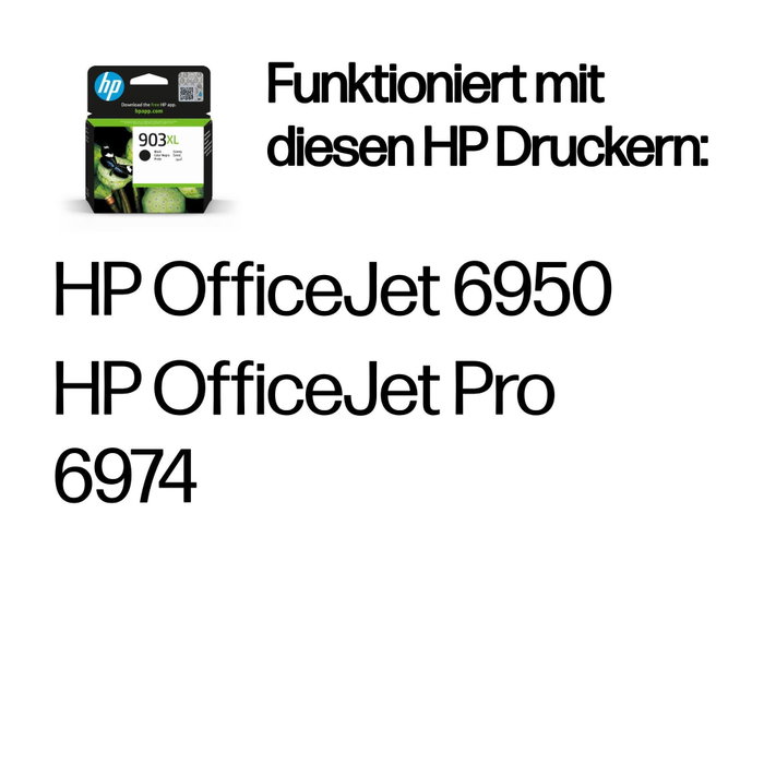 HP 903XL Noir (T6M15AE)