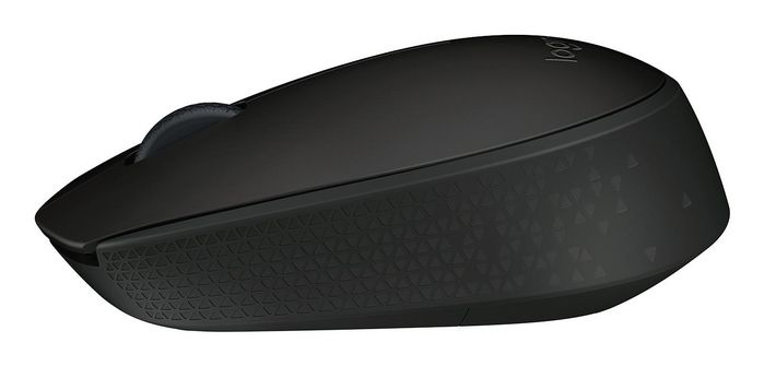 Logitech M171 Souris Sans Fil Ergonomique pour Gaucher et Droitier avec 12 Mois d'Autonomie - Connexion USB Plug & Play - Noir