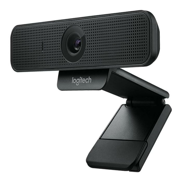 Logitech C925e Webcam Professionnelle - HD 1080p 30 ips, Champ de vision 78°, Micro stéréo, Monture universelle, USB, Noir