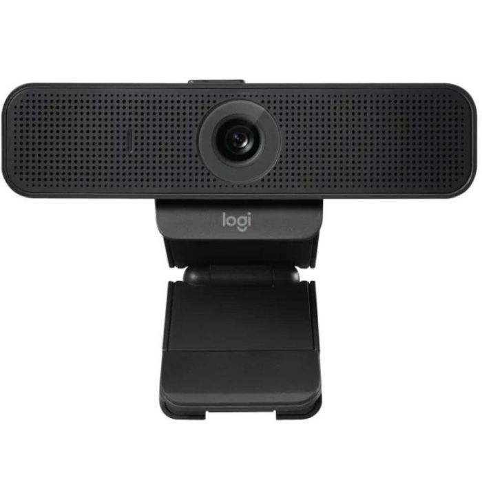 Logitech C925e Webcam Professionnelle - HD 1080p 30 ips, Champ de vision 78°, Micro stéréo, Monture universelle, USB, Noir