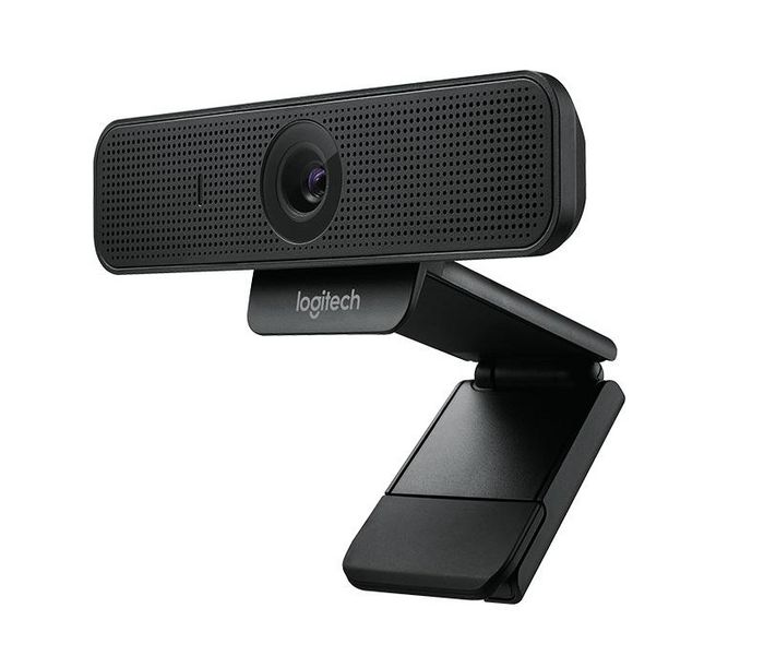 Logitech C925e - Webcam HD 1080p 30 fps pour visioconférence avec micros et technologie RightLight 2, USB, compatible Microsoft Teams et Zoom