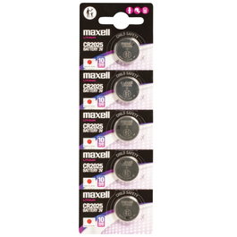 WOLFPACK LINEA PROFESIONAL Pile bouton au lithium CR-2025 (blister de 5 piles)