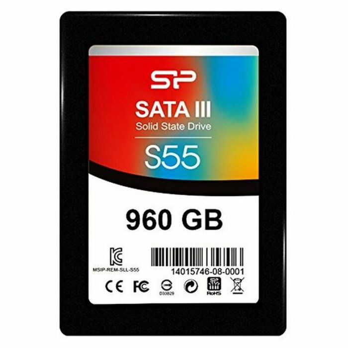 Disque dur Silicon Power IAIDSO0166 2.5" SSD 960 GB Sata III Disque dur Silicon Power IAIDSO0166 2.5" SSD 960 GB Sata III
