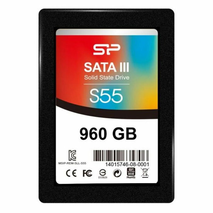 Disque dur Silicon Power IAIDSO0166 2.5" SSD 960 GB Sata III Disque dur Silicon Power IAIDSO0166 2.5" SSD 960 GB Sata III