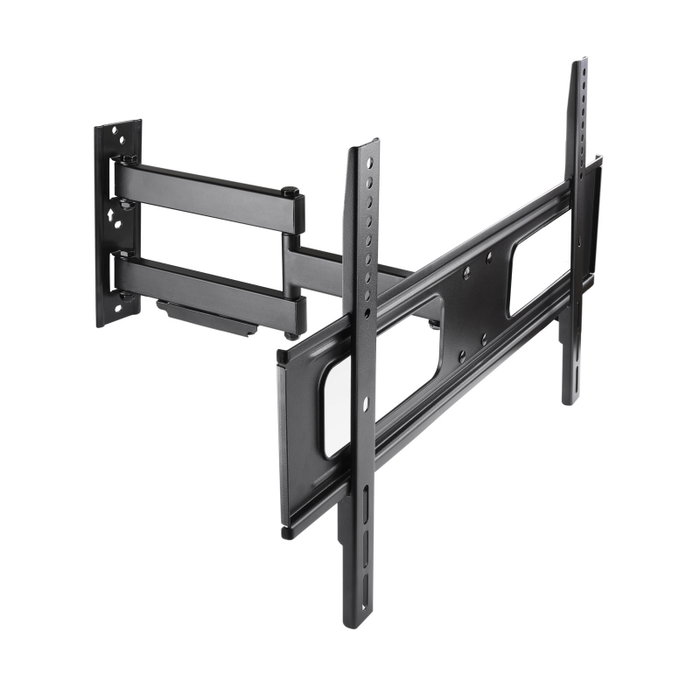 Tooq LP6070TN Support mural pour TV 37-70 pouces inclinable et rotatif VESA 600x400 mm Noir