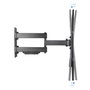 Tooq LP6070TN Support mural pour TV 37-70 pouces inclinable et rotatif VESA 600x400 mm Noir