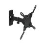 Tooq LP2042TNL Support mural TV 13-42 pouces, VESA 75x75-200x200, inclinaison -12°/+5°, rotation 180°, charge 20kg, noir