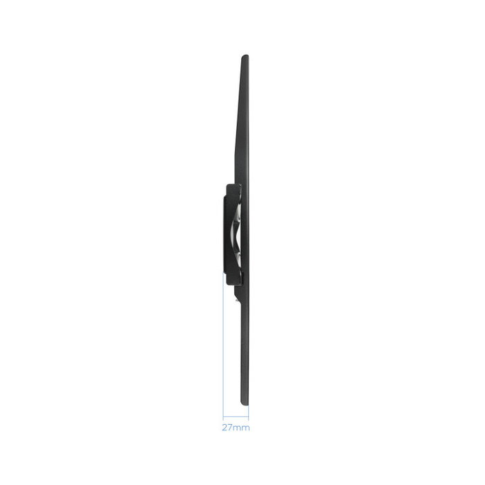 Tooq LP4170F-B Support mural TV 37-70 pouces VESA 200x200 à 600x400 Charge max 40kg Noir