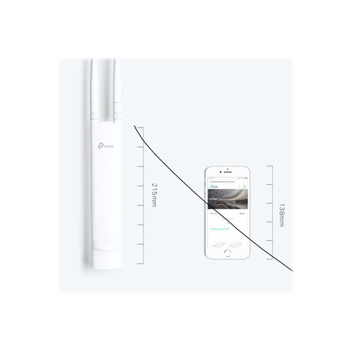 TP-Link EAP110-Outdoor N300 Blanc