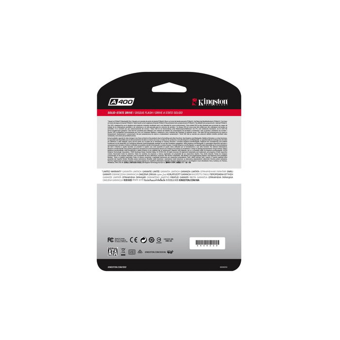 Kingston A400 SSD 240 Go 2,5 pouces SATA III