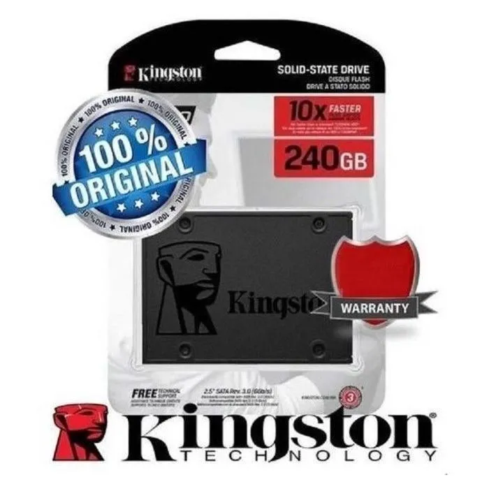 Kingston A400 SSD 240 Go 2,5 pouces SATA III