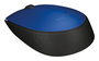 Logitech M171 - Souris sans fil 2.4 GHz, autonomie 12 mois avec une pile AA, compatible Windows/Mac/Chrome/Linux, bleue